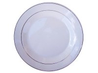 Тарелка белая большая для термосублимации СY-C (2 сорт)